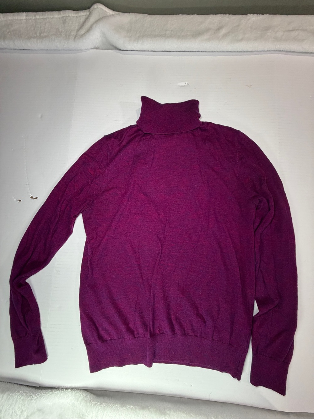 Paisley & Gray Plum Purple Turtleneck Sweater